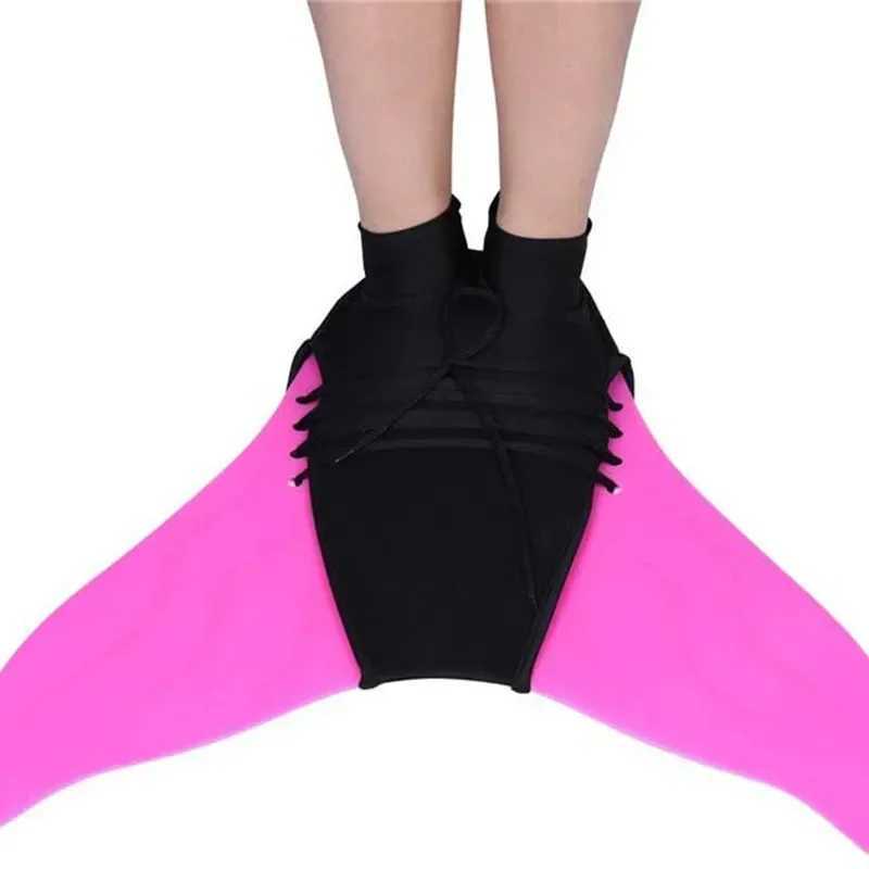 Children and adults swimming fin training flip mermaid swimming fin swimming pool swimming pool swimming poolY250412