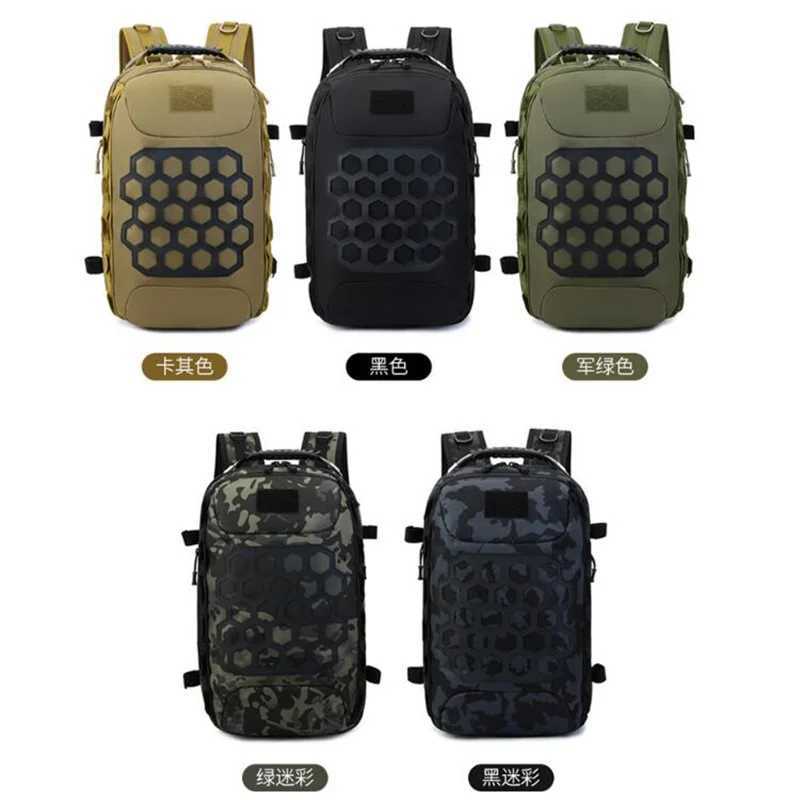 Multifunctional Outdoor Travel Fishing Backpack Hiking Tactics Backpack 40L Z250411