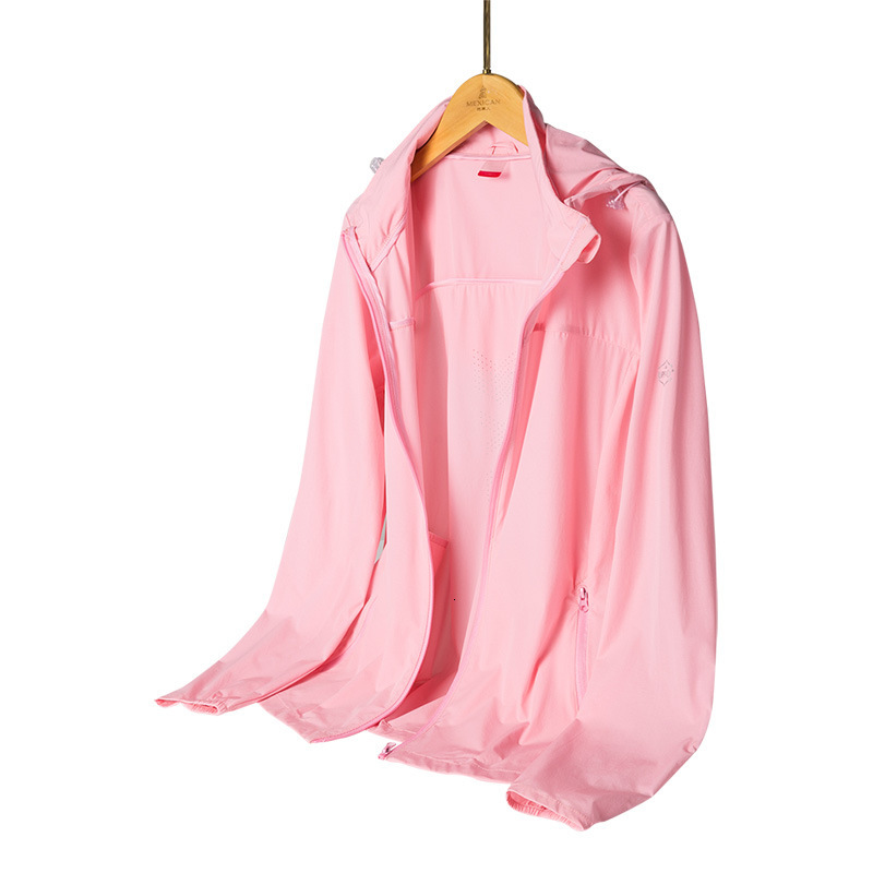 Upf40 Outdoor Waterproof Windbreaker Mens and Womens Summer Removable Hat Skin Coat Anti Uv Summer Sunscreen Shirt