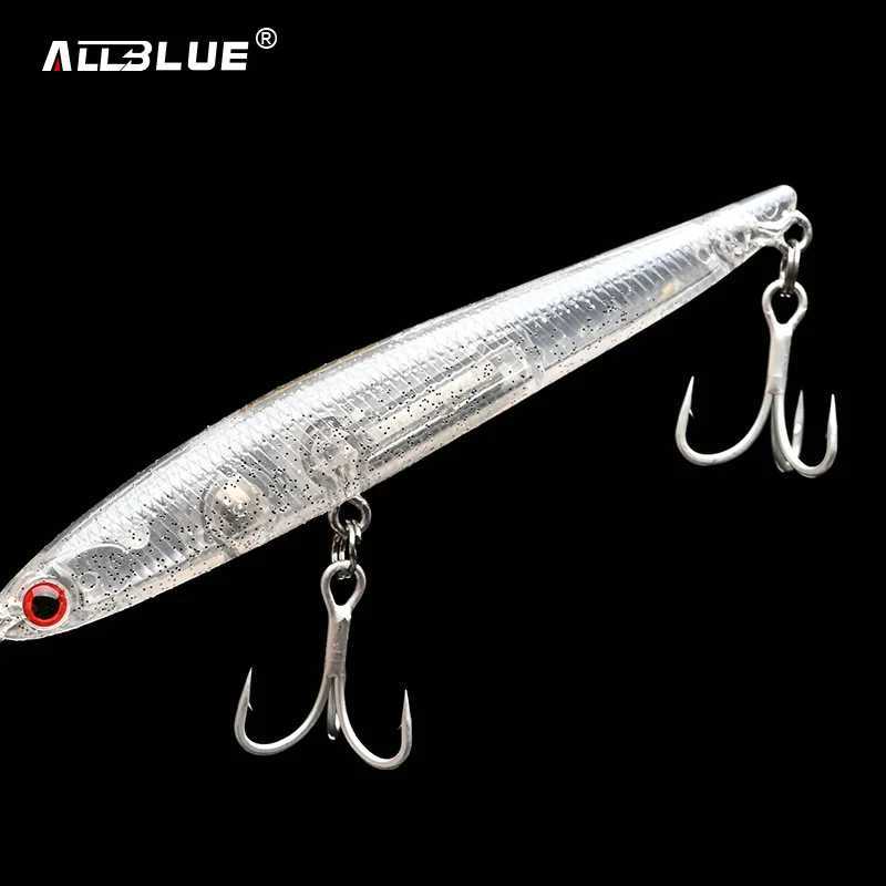 ALLBLUE SPEAR 90 Fishing Lure Stick 90mm/9g Sinking Pencil Longcast Shad 3D Eyes Tungsten Artificial Bait Bass Pike Tackle Z250411