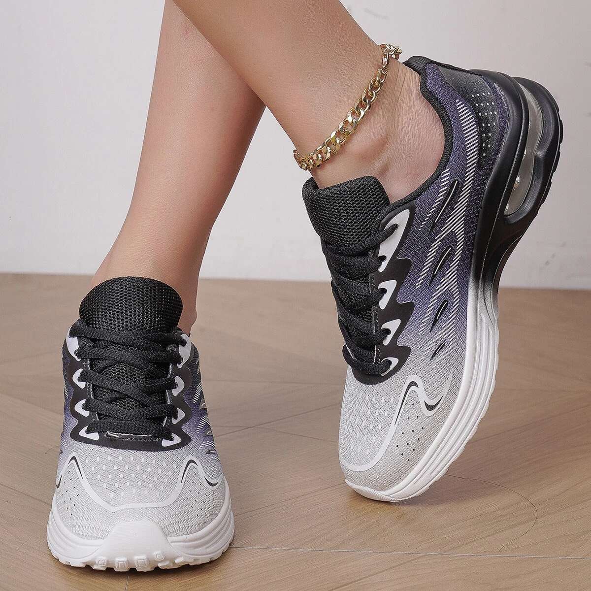 2025 Summer New Women's Walking Air Cushion Mesh Breathable Tennis Designer Fashion Sports Shoes