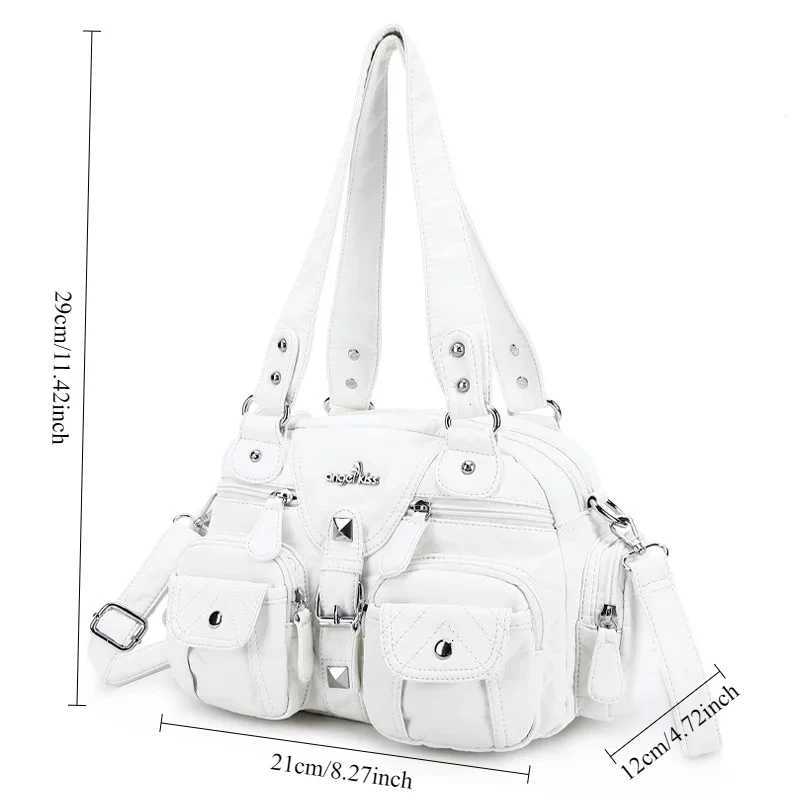 1PCS Large-capacity tote bag Satchel Top-handle Handbag PU Shoulder Bag Dumpling Pack Give Gifts Shoulder Bags Phone Money PackW251111