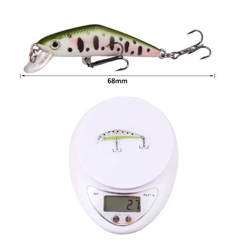 xgnvpy Sinking Minnow Wobbler FishingLure Japan Jerkbait Perch Mini Lures Hard Deep Artificial Bait Z250411