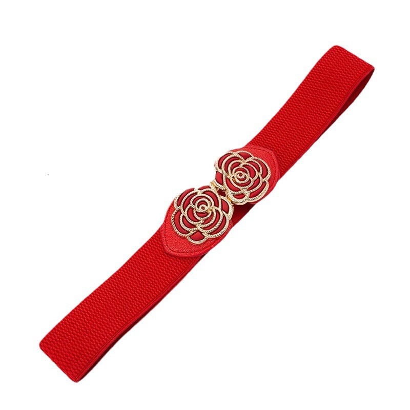 Elastic for women, waist belt decoration with shirt and dress, Korean style versatile elastic waistband 4cm