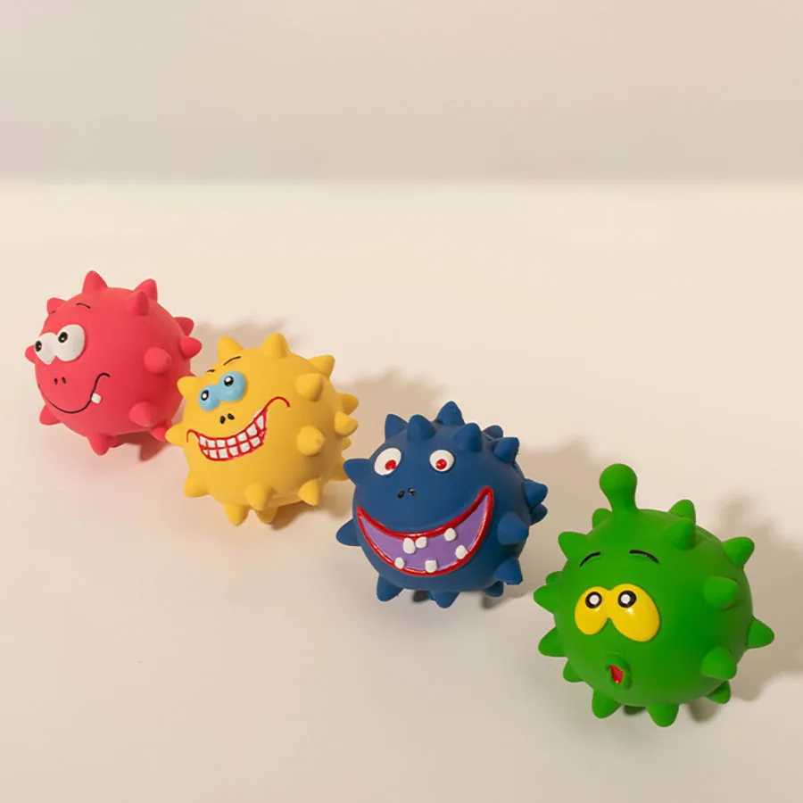 High Quality Cute squeezing pet dog interactive chewing toy small dog bite resistant teeth cleaning toy plush chewing toy dog supplies T2504012