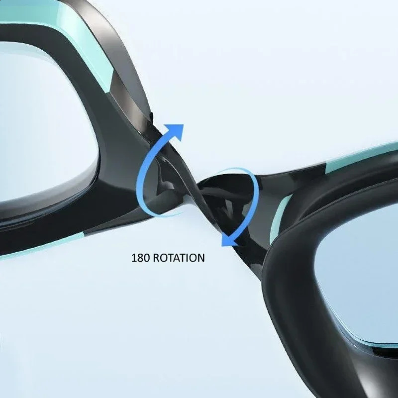 Professional Swimming Goggles HD Waterproof Anti Fog Silicon Swimming Cap Water Racing Sports Equipment for Men Women 250411