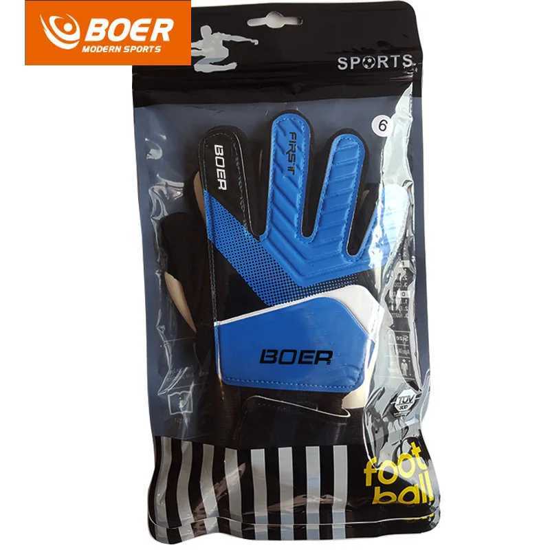 Children adult football fan goalie gloves Non slip foam football gloves suitable for 7-15 year old boy goalie glovesXJ250412
