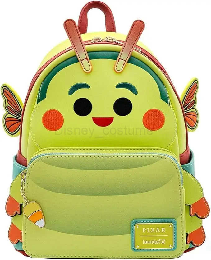 Disney Bugs Life Heimlich Cosplay Mini Backpack Primary School Backpack Girls Shoulder Bag Outdoor Leisure Bag X2504121