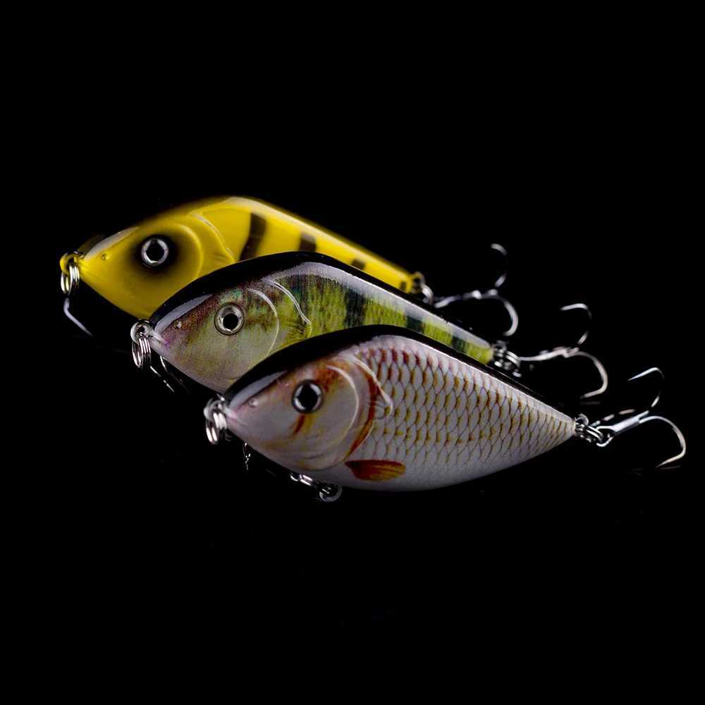 Magnisher Small Size Slider Jerkbait 7cm 14.5g Slow Sinking Rattle Lure Fishing Jerk Hard Bait Pike Lures Wobbler Jerkbait Musky Z250411