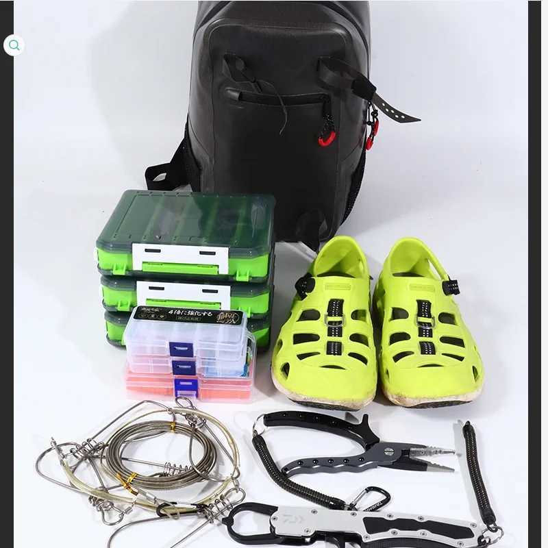 Waterproof Fishing Bag 18L TPU Multifunctional Computer Bag Fishing Backpack 2024 Mountaineering Outdoor Sports Z250411