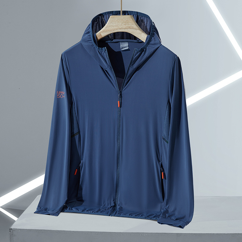 Outdoor Skin Clothes Mens and Womens Mesh Breathable Sunscreen Clothes Windbreaker Coat Upf50 Uv Protection Sunscreen Shirt Summer