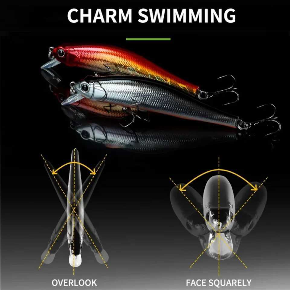 TSUYOKI Watson 90 Minnow Lure Magnet System fishing lureAssorted color minnow crank hot model 2024 crankbait Zipbait Orbit 90sp Z250411
