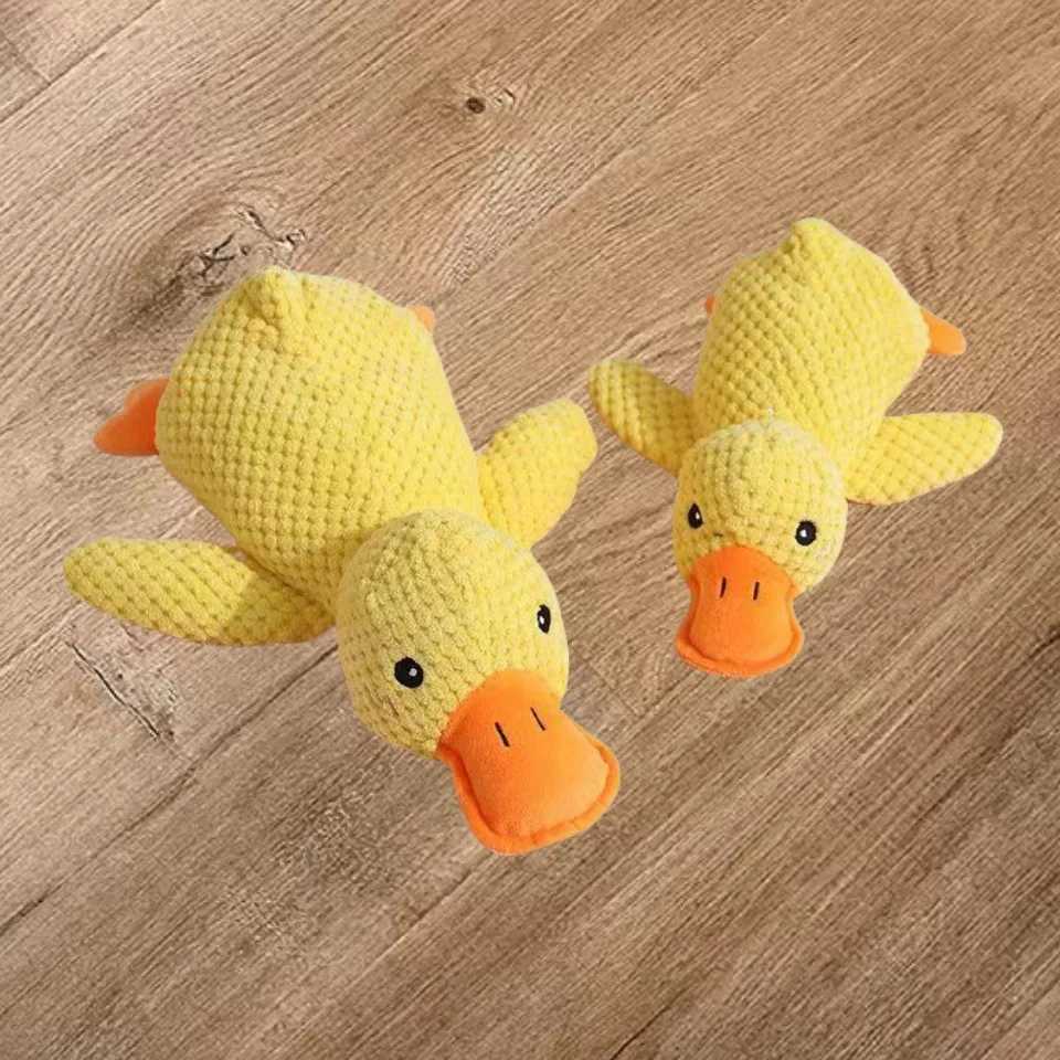 High Quality Pet Chewing Toy Interactive Cartoon Animal Plush Alligator Shaped Dog Sound Toy Dwarf Teeth Grinding Training Supplies T2504012