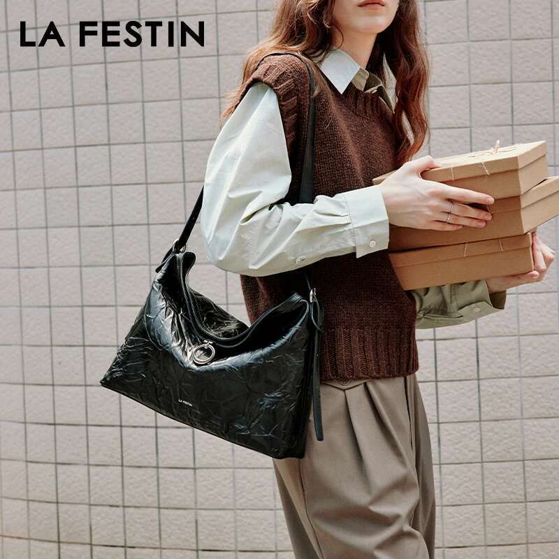 LA FESTIN Original Brand New Tote Bags For Women Casual Shoulder Large Capacity Lady Handbag Crossbody Female Bag