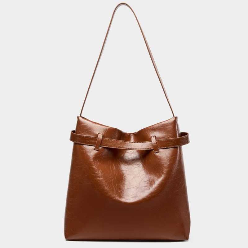 2024 Real Leather Woman Tote Bag Shoulder Crossbady Bag Underarm Bag LuxuryC250412