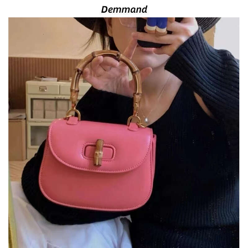 Bag For Women In Summer 2022, Niche Design, Bamboo High-End Texture, Saddle Bag, Single Shoulder Crossbody Handbag