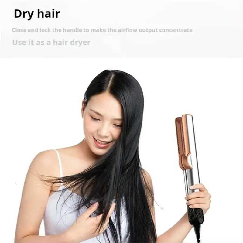 B47B-HT01 Hair Dryer Straightener 2-In-1 Design Wet/Dry Operation No Hair Damage EU Plug Included W251111