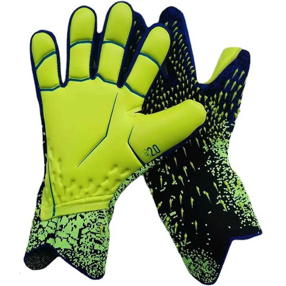 Soccer Football Goalkeeper Gloves Thickened Professional Protection Adults Teenager Goalkeeper Soccer Goalie GlovesW251112