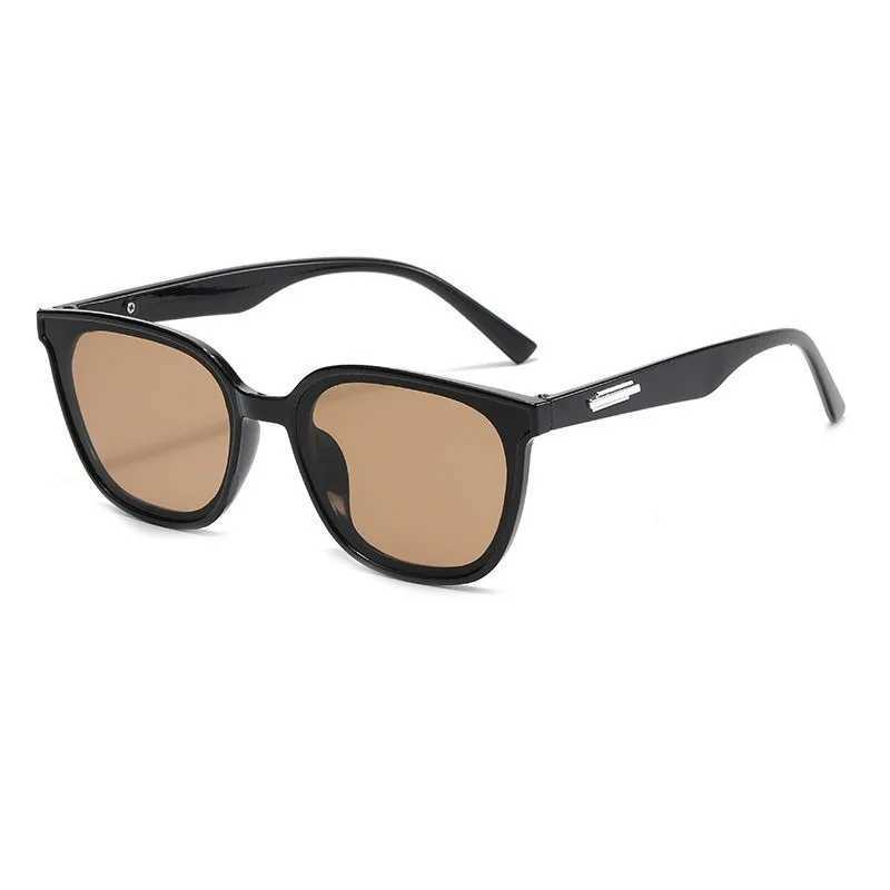 Retro Large Frame Sunglasses Men and Women UV Protection SunglassesC250411