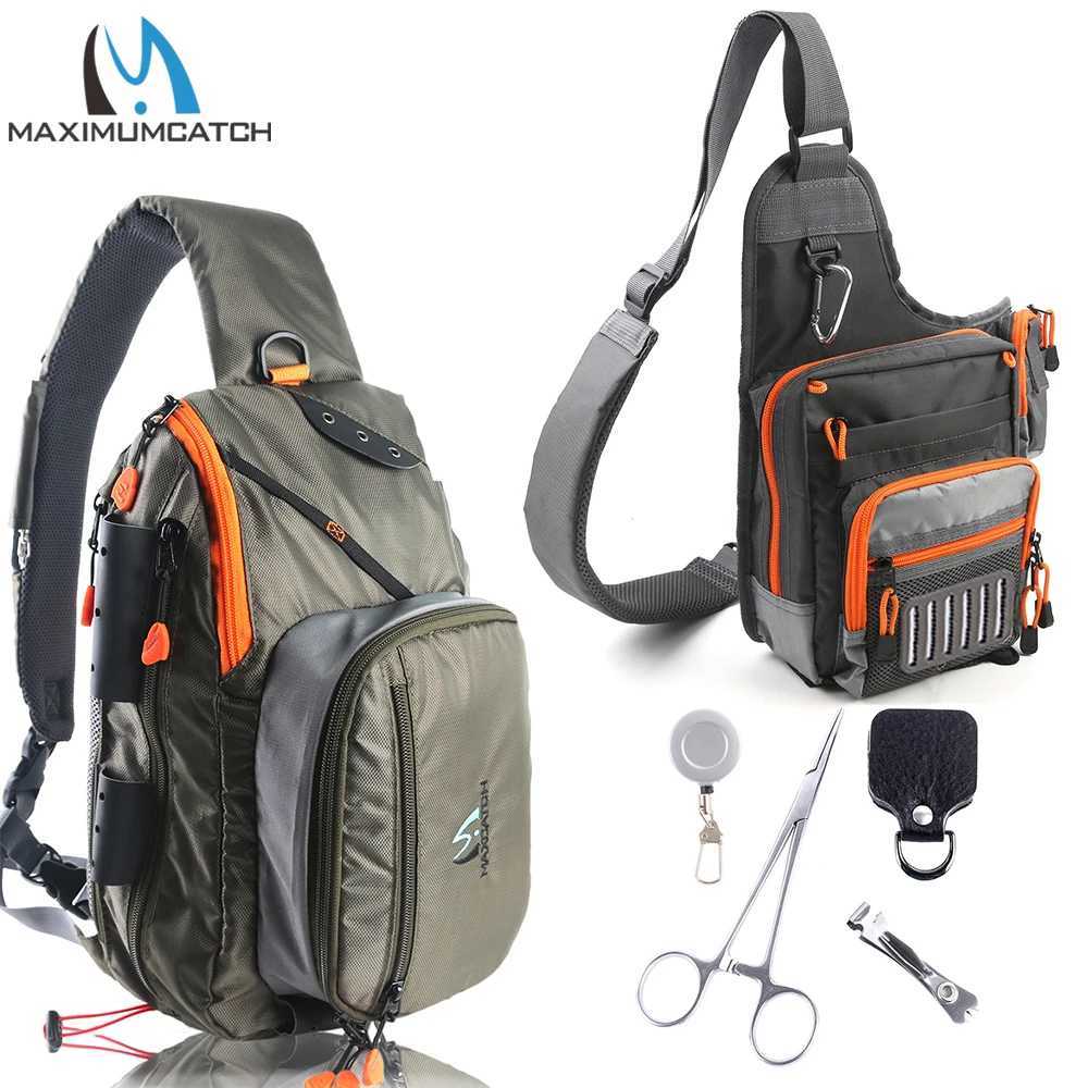 Maximumcatch Fly Fishing Sling Pack 3 Layer Fishing Bag Z250411