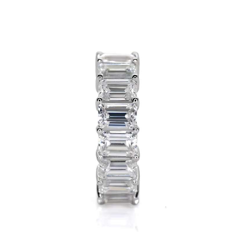 Wholesale 14k /18k Gold White Gold Lab Grow/real Moissanite Diamond Ring Wedding Rings Can Customize