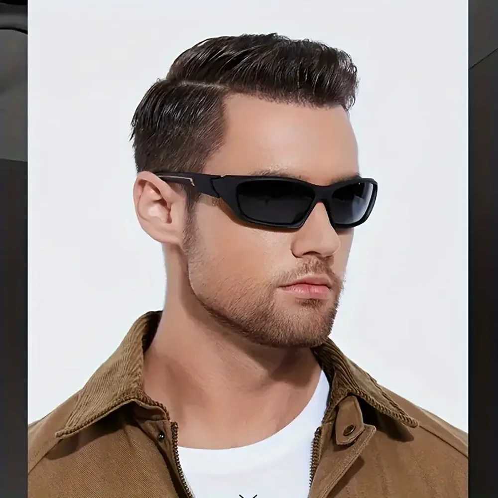 2pcs Advanced Cool Fantasy Polarized Surround Fashion GlassesMens and Womens Outdoor SportsCyclingFishingHikingGolfC250411