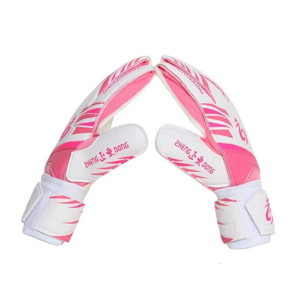 1 Pair of Wear-resistant Football Gloves Excellent Thick Latex Goalkeeper Gloves Non-Slip Anti-slip Football Training GlovesW251112