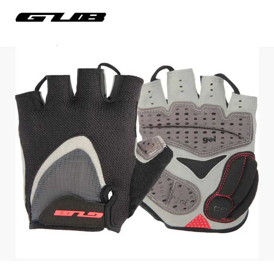 GUB Endurance Cycling Gloves Bicycle Bike Fingerless Gloves Silicone Half/Short Finger Extra Gel Gloves Double Gel-Vent PaddingC250412