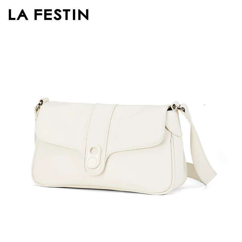 LA FESTIN Original Brand 2024 New Design Shoulder Crossbody Handbag Women Retro Style Square Bag Large Capacity Bags