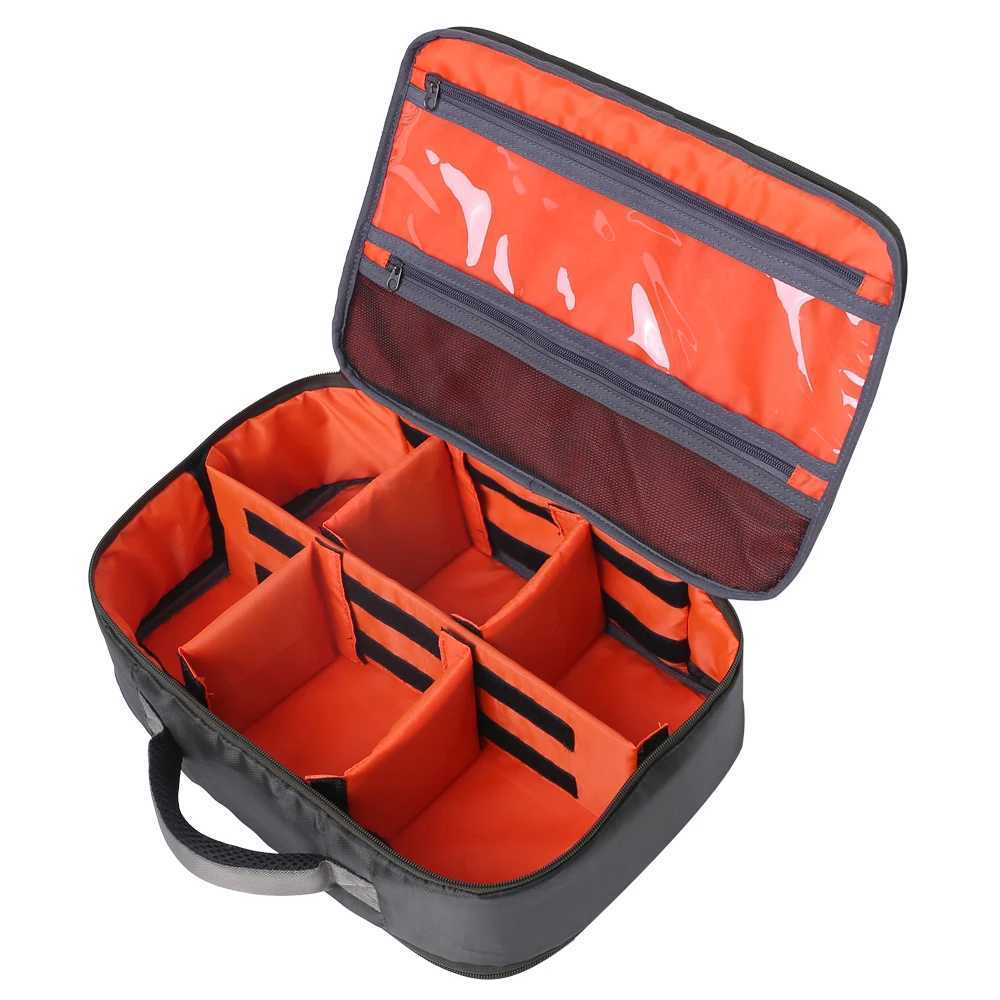 Kylebooker Fishing Reel Gear Bag Portable Fishing Tackle Organizer Storage Bag Reel Case for Spinning Baitcasting Fly Reels Z250411