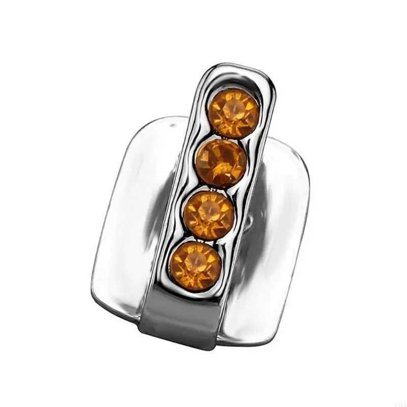 62KE Trendy Vertical Bar Grillzs Trendy Vertical Bar Grillzs Fashionable Avant garde Personal Unique Dental Jewelry W250412