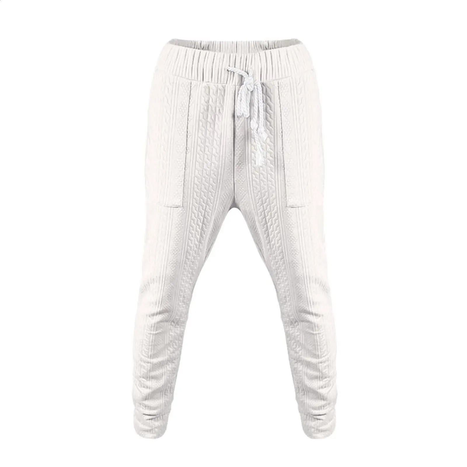 autumn mens loose casual sportswear high-quality jacquard V-neck long sleeved mens two-piece mens set 250411