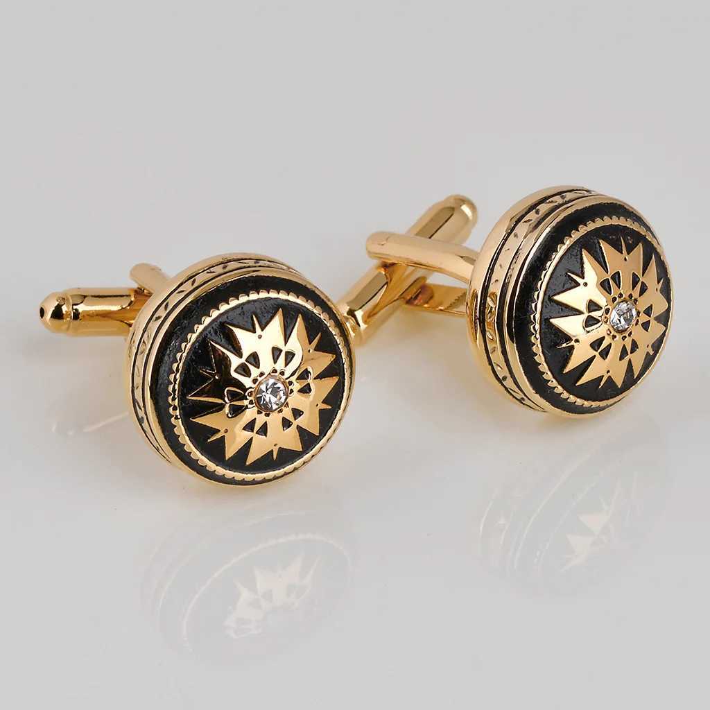 Advanced mens business banquet wedding party casual dating gift classic high-quality French shirt cufflinksT250412