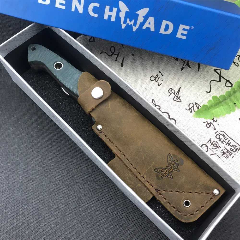 BM 162 fixed blade 535 folding outdoor tactical knife G10 manual multi density hunter Wildern cam survival EDC knife W250412
