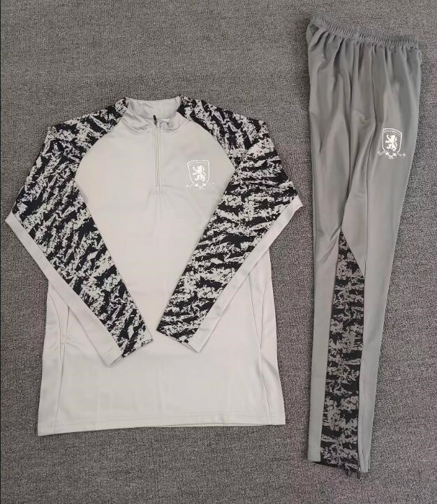 2025 2026 half zipper Middlesbrough kids and adult tracksuit jacket soccer jersey 25 26 tracksuit training Half pull long sleeve LONG zipper sets kit 8899