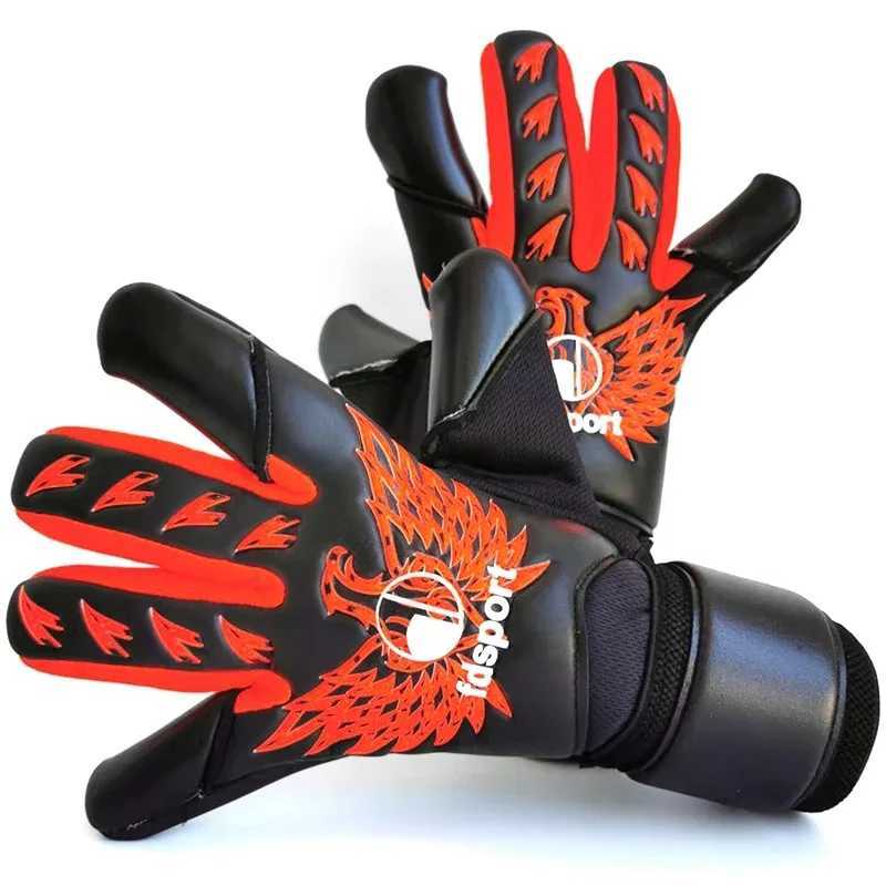 Flying Shield Football Goalkeeper Full Latex Gloves Suitable for Children and Adult Games Royal Series 2.0 DurableXJ250412