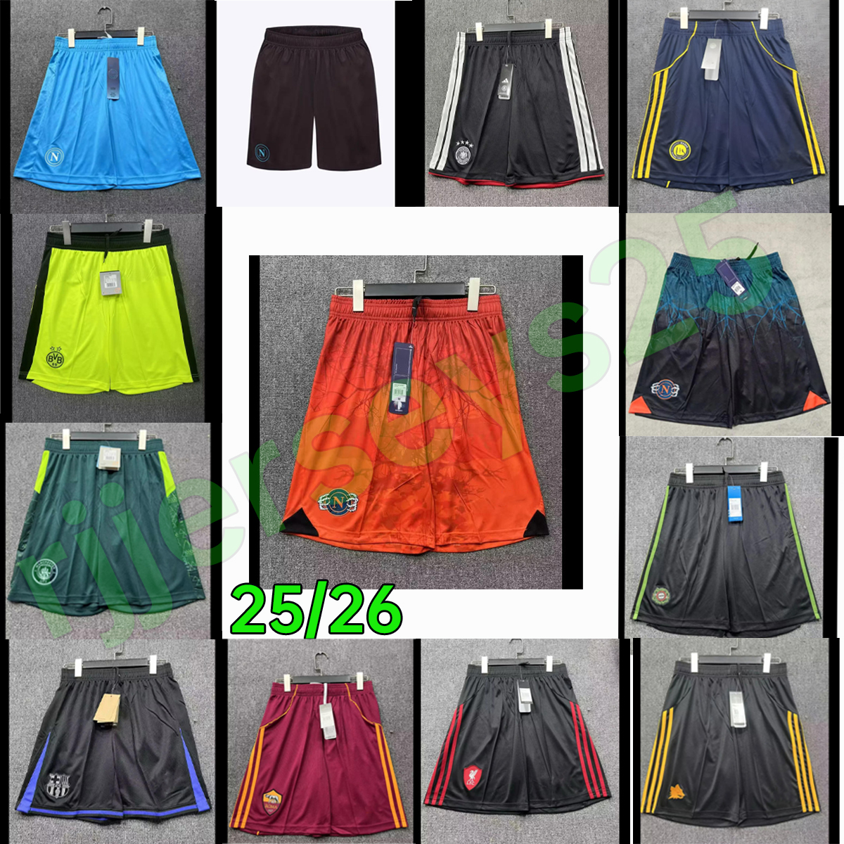 25 26 mens soccer Shorts jerseys 2025 2026 men football short jersey maillot de foot camisa futebol pour hommes sales size