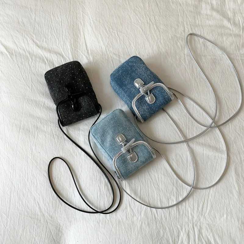 Exquisite Square Coin Purse Fashion Patchwork Buckle Crossbody Bag Korean Casual Outdoor Phone Bags Female Mini Shoulder PackW251111