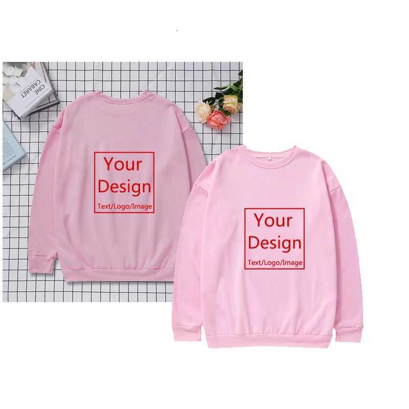 POD customization New Custom Hoodies DIY Text Image Print High Quality Clothing Customized Sport Casual Sweatshirt Size XS-4XL Christmas GiftT251112