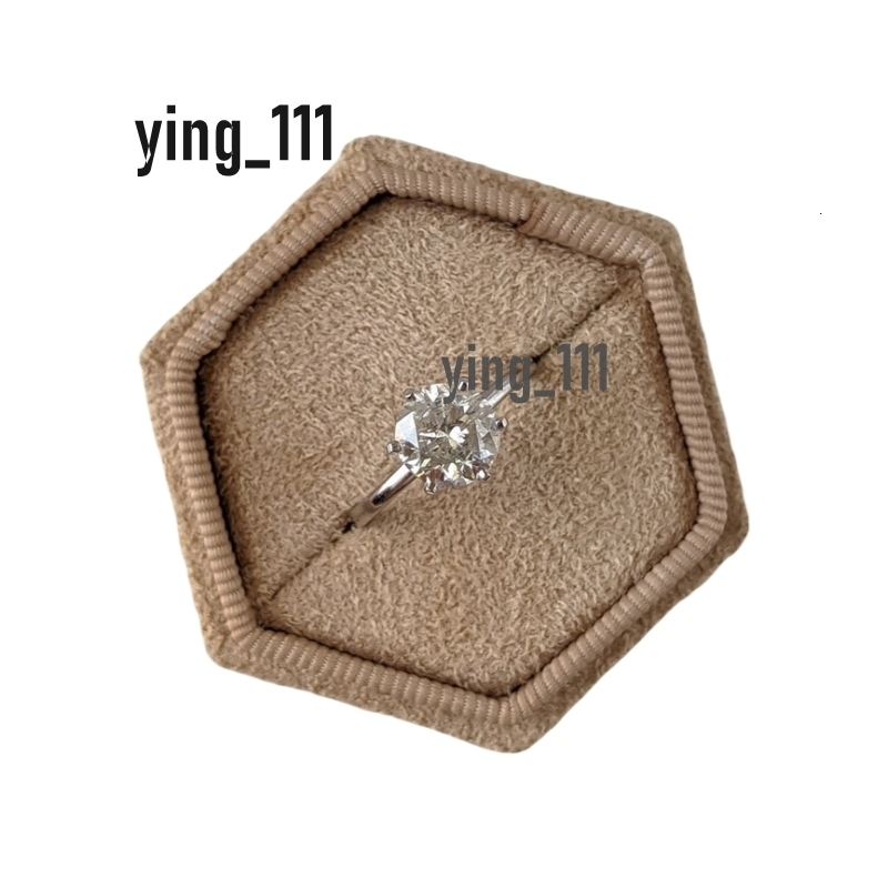 Jewelry 18K White Gold Womens Wedding Ring 2.0 Carat Round Cut E VS1 Solitaire Engagement Ring For Women IGI Certificate Lab Diamond Gold Ring