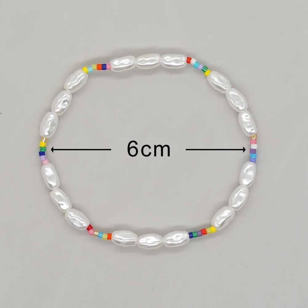 Go2boho New In Minimalist Thin Imitation Pearl Bead Bracelet Summer Fashion Chic Women JewelryC250411