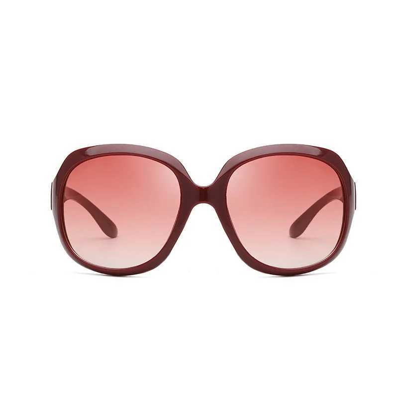 New Large Frame Oval Shape Sunglasses Womens Brand Designer Fashion Sun Glasses Women Outdoor Travel Eyewear UV400 Gafas De SolC250411