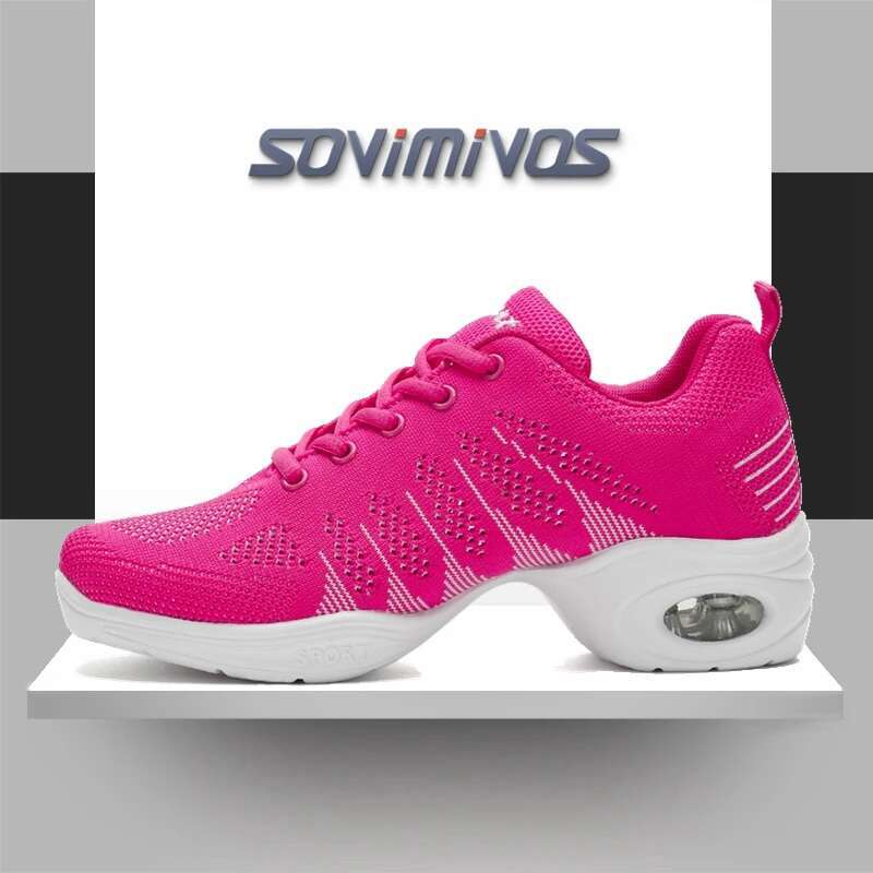 2025 New Women's Dance Ballet Jazz Dance Shoes Soft Bottom Low Heel Latin Designer Fashion Sports Shoes