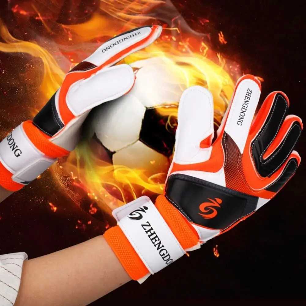 Wear-resistant Football Gloves Excellent Anti-slip Goalkeeper Gloves Thick Latex Colorful Goalkeeper Training Gloves /AdultW251112