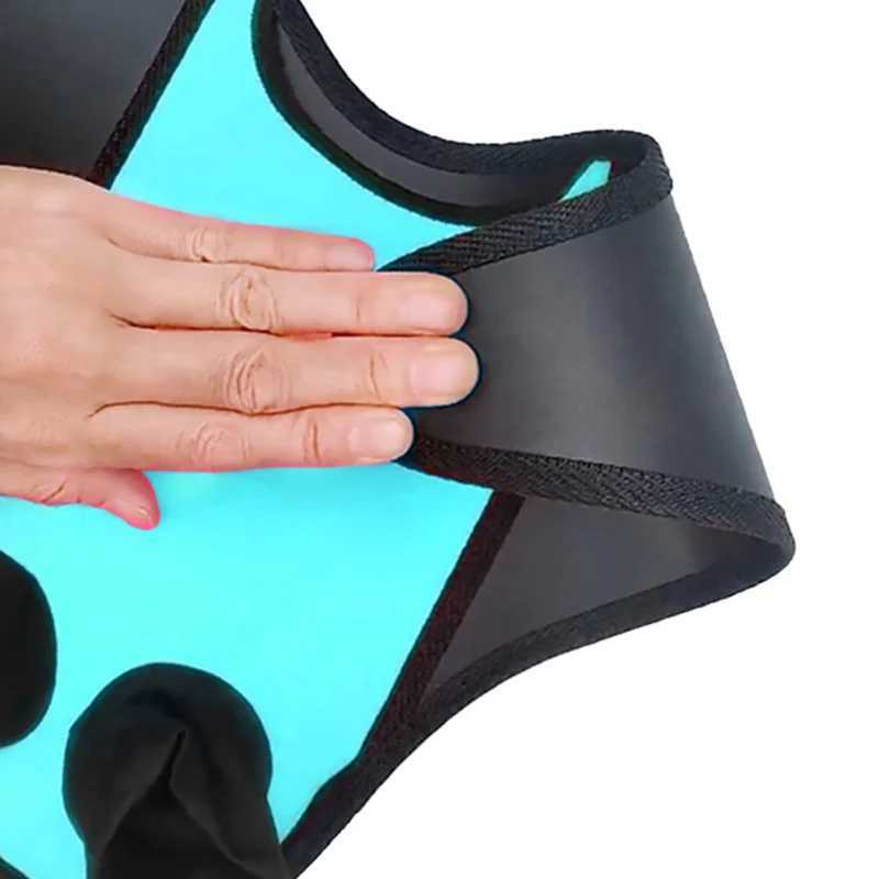New 1 piece mermaid swimming tail single fin integrated flip cover swimming fin for childrens swimming training finY250412