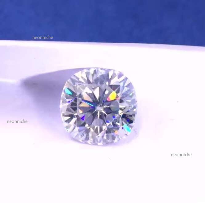 Factory Offer DEF Color VVS1 Asscher Cushion Cut Lab Created 5mm 6mm 7mm Fancy Loose Moissanite Dia