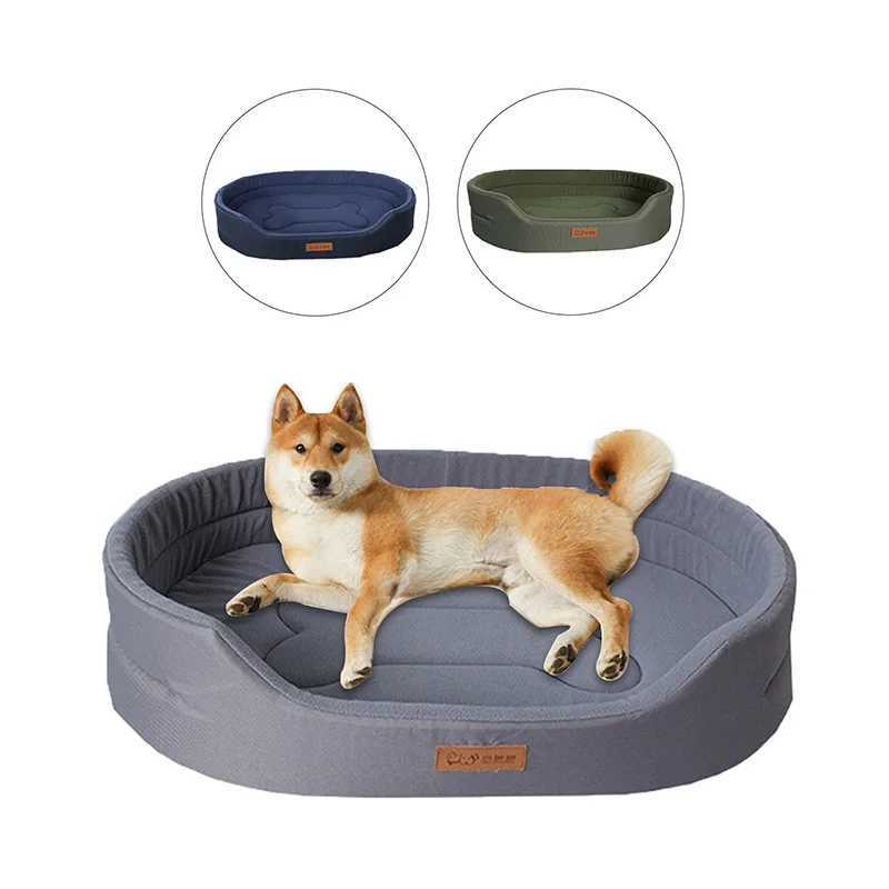 Polar wool dog bed waterproof 600D Oxford cloth and winter warm polar wool double-sided suitable for all seasons X250412