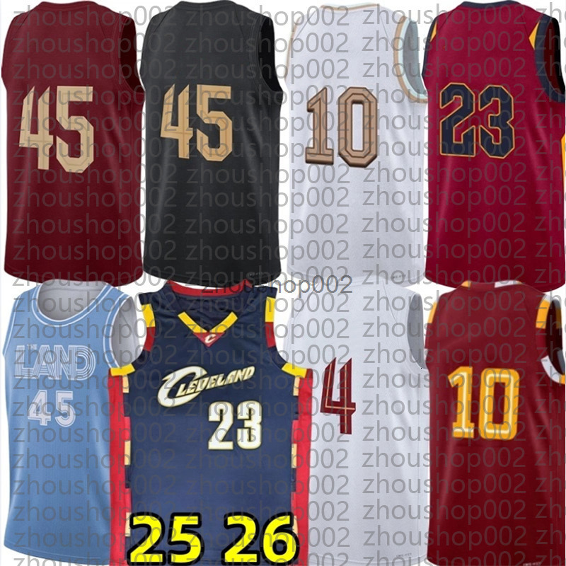 Donovann Mitchell Basketball Jerseys CLE Cavalier Darius Garland Evan Mobley Jarrett Allen Lonzo Ball Larry Nance Jr Hunter Max Strus James Retro City