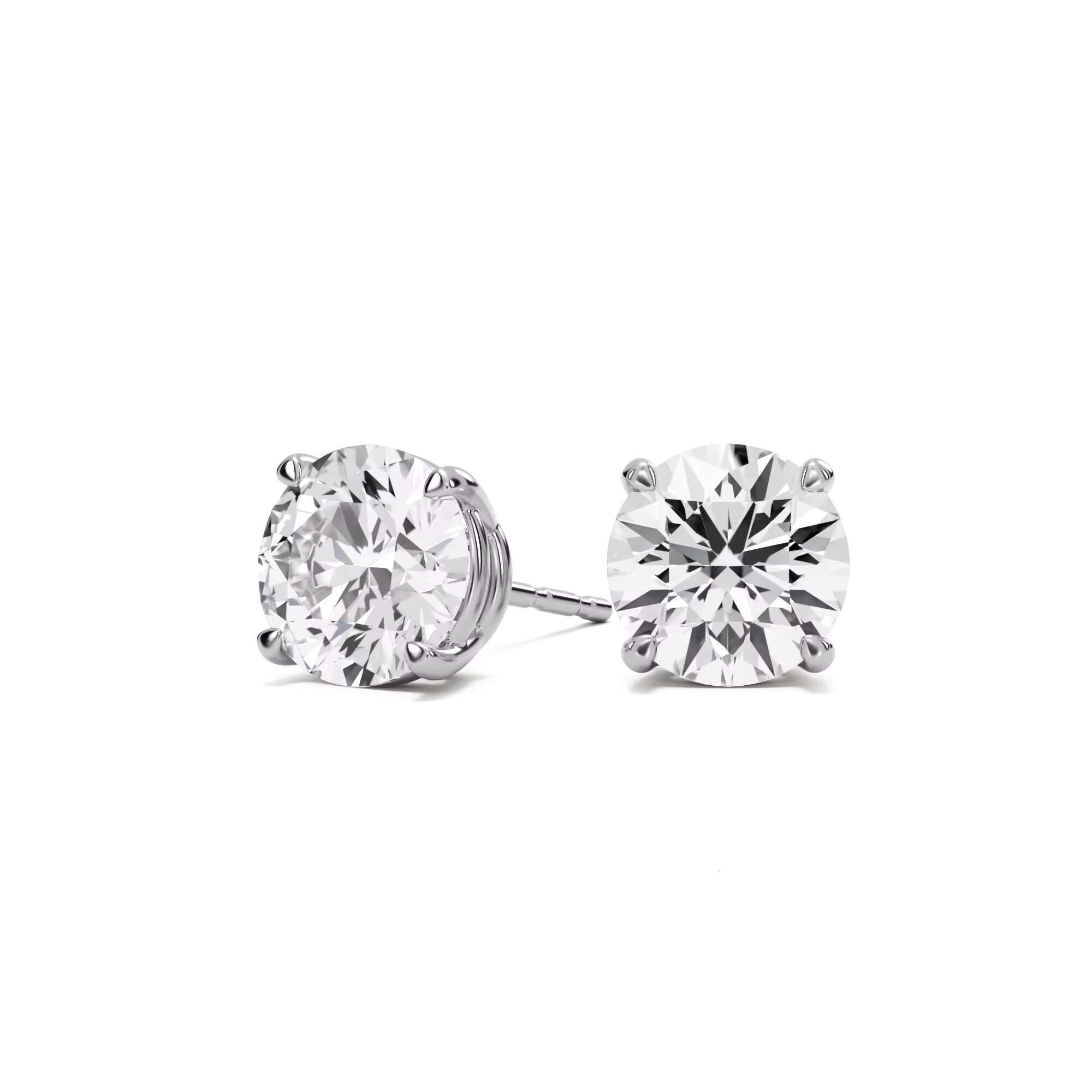 18k Gold Plated Moissanite Earrings 925 Sterling Silver Women Earrings Moissanite Diamond Earrings