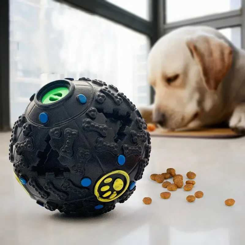 Leaky food balls grinding teeth bite resistant vocal toys educational balls pet products pet toys dog toys dog accessories Z250412
